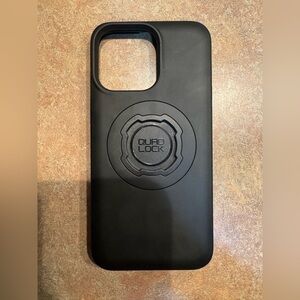 Quad Lock Black Phone Case